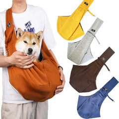 Breathable Foldable Pet Carrier Bag Large Capacity Lightweight Dog Cat Travel Backpack Portable Shoulder Sling for Pets