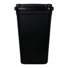 7.6 Gallon Touch Top Trash Can Plastic Rectangle Wastebasket Indoor Office Kitchen Durable Easy Clean Touchless Lid