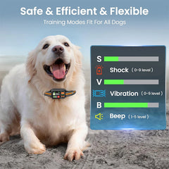 IP67 Waterproof GPS Dog Wireless Fence Coverage Range 49-6561 Feet Adjustable Training Modes GPS Positioning Outdoor Use Only