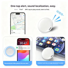 Smart Mini GPS Tracker Key Kids Bag Finder Dog Cat Pet Locator Bluetooth Tracker Device Anti-lost Reminder for IOS/ Android