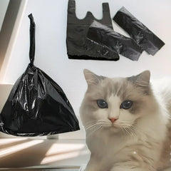 100/200/300PCS Pet Garbage Bags Outdoor Cleaning Disposable Dog Feces Bags Portable Household Cat Feces Cleaning Pet Supplies