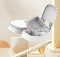 Pet timer, cat food, intelligent automatic feeder, dry and wet food, dual meal separation, automatic feeding for dogs