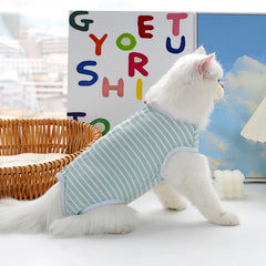 Cat Sterilization Jumpsuit for Small Medium Dog Cats Anti-licking Vest Kitten Weaning Surgery Recovery Care Clothes Pet Supplies