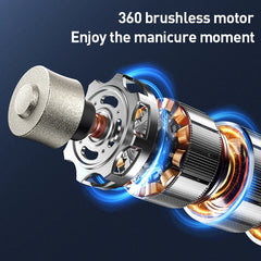 ROJECO Stainless Steel Pet Dog Nail Grinder Head For Cyclone Rechargeable Electric Cat Pet Nail Clipper