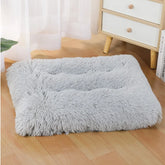 1PC 60x40cm Soft Dog Bed Washable Plush Pet Bed Anti Anxiety Warm Cushion Indoor Living Room Sleeping Mat Comfoetable Cat Mat