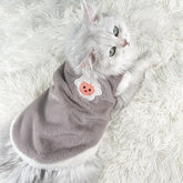 Cute autumn and winter cats, winter clothes for dogs, warm and thick vests,anti falling cloth dolls,kittens,pets,small pet vests