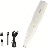 Dog Clippers Grooming Kit Hair Clipper-Low Noise Paw Trimmer- Rechargeable - Quiet Nail Grinder Shaver for Cats and Other Pets 