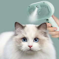 Pet Spray Hair Comb Pet Hair Remover Cleaning Brush Cats Grooming Dog Accessories Tools Dematting Water Mist Humidifier Comb