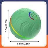 Interactive Smart Dogs Toys Balls - USB Automatic Moving Bouncing Ball for Puppy to Large dog-Electronic Pet Ball Christmas Gift