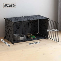 Cat Cage Household Indoor Non-With Toilet Ragdoll Blue Cat Kitten Small Large Free Space Cat Empty Cage