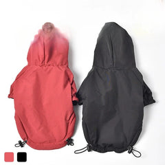 Pet Dog Waterproof Warm Coat Cotton Hooded Jacket The Dog Face Small Dogs Cat Reflective Pet Clothes Winter Coat