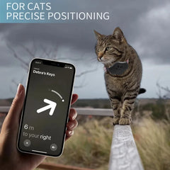 AiQUE IPX8 Waterproof Airtag Protective Shell Pet Anti-Lost Cat/Dog Holder Collar GPS Locator Tracker Case Pet Supplies Air Tag