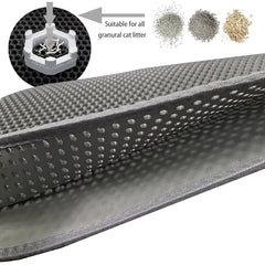 Double Layer Cat Litter Mat EVA Waterproof Cat Toilet Rug Litter Tray Sandboxes for Cat Litter Carpet Cat Litter Box Accessories