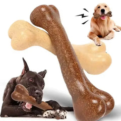 Dog Bone Chews Toys Nearly estructible Natural Non-Toxic Anti-bite Puppy Toys For Small Medium Large Dog Pet Chew Toy