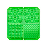 Silicone Pet Lick Mat With Suction Cups Anti Choking Slow Feeder Pad Non Slip Feeding Bowl For Dogs Cats Yogurt Treats