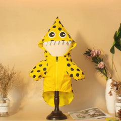 Waterproof Dog Raincoat with Hat Pet Costume Halloween Funny Pet Outfit Two Legs Design for Dogs