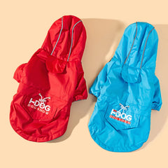 Reflective Waterproof Dog Raincoat with Hood Thickened Pet Jacket Cat Clothes Dog Clothes Pet Rainwear Windproof Outdoor Gear