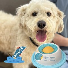 Lick Toys For Dogs Interactive Dog Toys Slow Feeder Food Dispenser For Puppy Training Enrichment Cat Feeding Crate Accessory