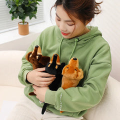 25cm Adorable Dachshund Plush Toy Soft Stuffed Animal Dog Doll For Home Decor kids' Birthday Parties And Gifts