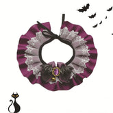 New Halloween Pet Collar Lace Adjustable Bandana for Cats Dogs Photo Prop