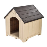 Luxury Large Dog House With Removable Cleaning Feature Solid Pattern Plastic Pet Villa Carrier Button Closure Type For Cats Dogs