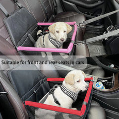 Travel Dog Car Seat Cover Waterproof Pet Dog Carriers Bag Cat Transport Hammock Dog Car Seat Basket for Small Medium Dogs