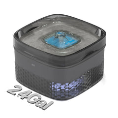 Dog Water Fountain, 2.4Gal/9L Pet Water Fountain for Large Dogs & Cats, Automatic Dog Water Bowl Dispenser Cat Drinking Fountain