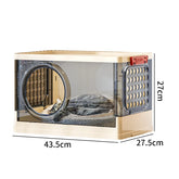 Multifunctional Cat Villa Large Indoor Pet Cage Multilayer Transparent Dog House Folding Luxury Cats Villa Bed with Storage Box