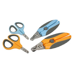 Pet Nail Clippers with Sickle Large Dog Nail Clippers Stainless Steel Grooming Scissors Nail Clippers Multifunctional Teddy Cat