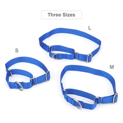 Martingale Collar for Dogs,Dog Collar with Durable Metal Buckle Adjustable Nylon Pet Collars Prevent Slipping Out Puppy Collars
