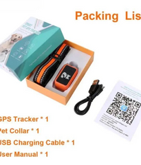 4G 2G GPS Pet Tracker Animal Tracker Collar Anti-Lost Real Time Tracking Dog Cat Locator Pet Fashion Neck Collar