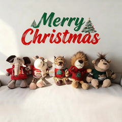 25cm Stuffed Plush Animals Toys Soft Dolls Changing Clothes Parent Child Game Gift Kawaii Baby Kids Hobbie Toys Christmas Gift
