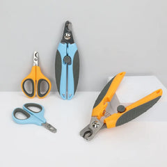 Pet Nail Clippers with Sickle Large Dog Nail Clippers Stainless Steel Grooming Scissors Nail Clippers Multifunctional Teddy Cat