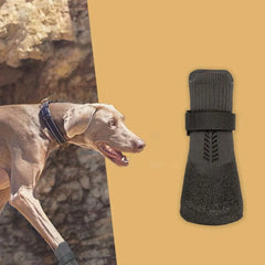 4pcs Pet Supplies Waterproof Pet Socks Shoes Breathable Anti-dirty Dog Shoes Non-slip Dog Paw Protector Outdoor