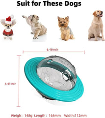 Interactive Dog Treat Ball Food Dispensing Toy For Small Large Dogs Slow Feeder IQ Training Puzzle Game To Prevent Boredom