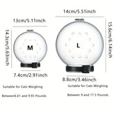 Cat head protection ball, pet grooming accessories, breathable mask, swimming helmet, cat supplies