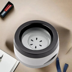 Portable Plastic Pet Dog Bowls No Spill Floating Design Non-Slip Cat Bowl Water Feeder Dry Mouth Support Pet Accessories
