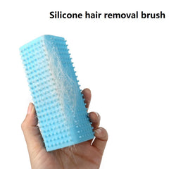 Car Animal Hair Brush for Dog Hair Short Brush for Dogs Long Cat Pet Hair Silicone Hollow Rubber Cleaning Brush GSZ01