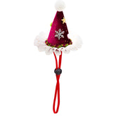 1PC Christmas Dog Cap Adjustable Dog Hats Winter Elk Decoration Pet Head Accessories For Dogs and Cats Cute Pet Supplies