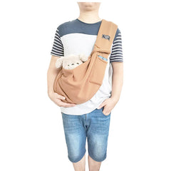 2025 New Korean Foldable Backpack Cat Carrier, Large Capacity Pet Shoulder Bag for Travel, Portable Dog & Cat Tote for Wholesale