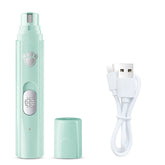 5V USB Electric Cat Nail Grinder With Clippers LED Light Pet Nail Grinder 500 MAh Pet Nail Trimmers For Dog Paws Grooming