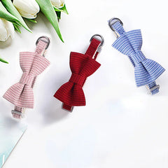 Cute Cat Collar with Bow Tie Adjustable Design Pet Dogs Cats Puppy Necklace Pet Supplies