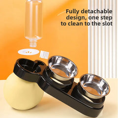 2025 new cat and dog bowls, cat bowls, dog bowls, cute pet goodies stainless steel bowls plastic bowls kettle pet feeding bowls