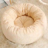 Round Softness Pet Bed Bed Household Washable Pet Products Thick Warm Soft Dog Bed Sofa Cushion Winter Dog Cat Accessories Decor