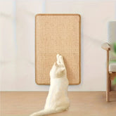 A sturdy and thick cat scratch board - free of clutter, designed for sofa safety, used for exercise and relaxation