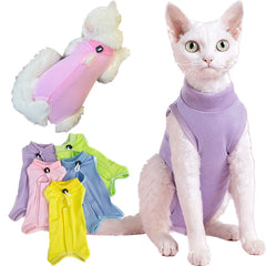Cats Surgery Recovery Suit for Small Medium Dog Cat Vest Pet Shirt Soft Pajama After Surgery Wear Recovery Clothes Anti Licking