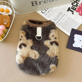 New Pet Dog Plush Cat Clothes Warm Autumn Winter Large Dog Pet Supplies Cozy Furry Cat Dresses Home Garden Essentials