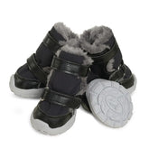 Winter Pet Dog Boots Warm Plush Dog Shoes Non Slip Waterproof Small Dogs Shoes Chihuahua Yorkie Teddy Shoes