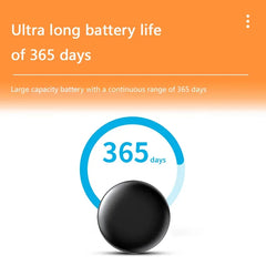 Mini GPS Tracker, Anti-Loss Bluetooth Locator for Kids, Elderly, Pets, Airtag