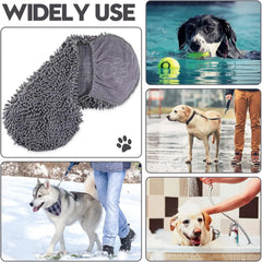 Microfiber Dog Towels for Drying Dogs Super Absorbent Soft and Quick Drying Pet Grooming Towel Pets' Shower Supplies for Dog